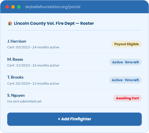 Fire Chief Portal